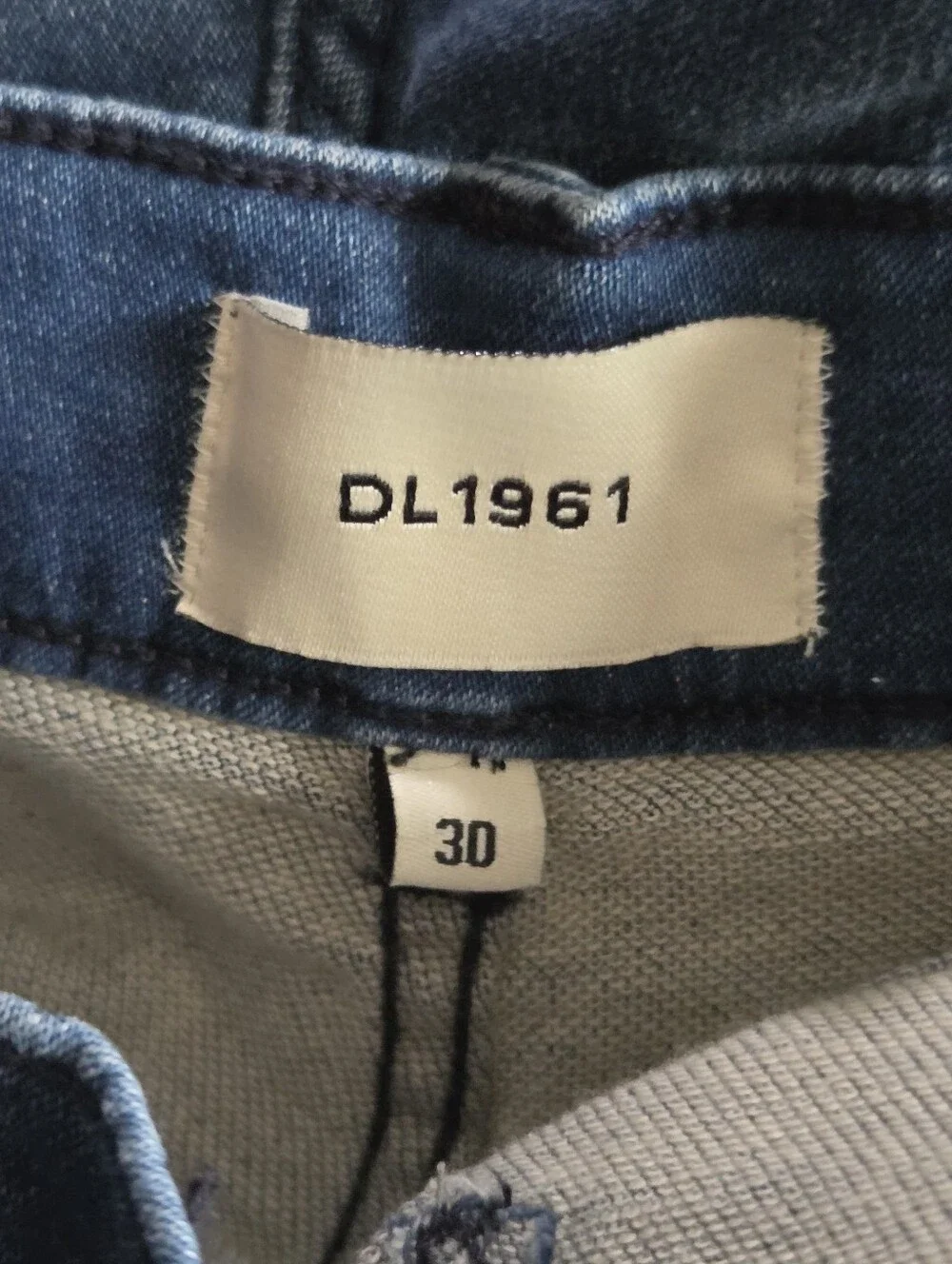 DL1961 Hepburn Dark Navy Wide-Leg Jeans